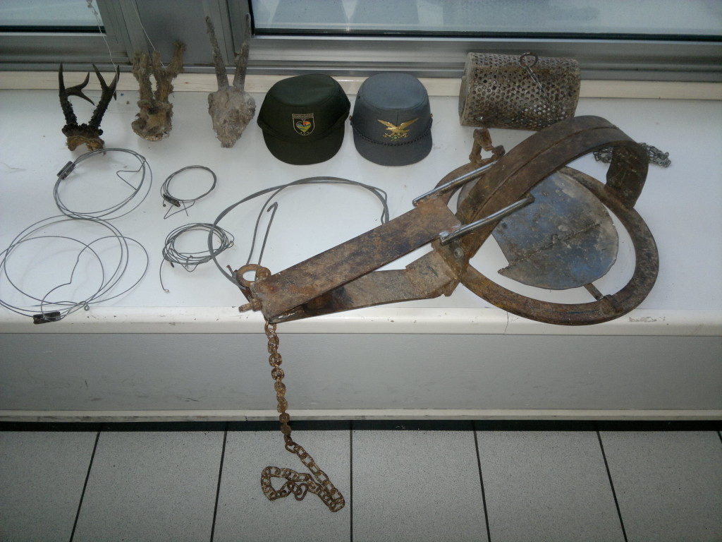 LACCI, TAGLIOLA, TROFEI antibracconaggio