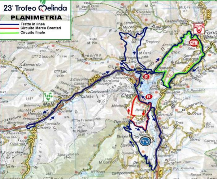 trofeo melinda planimetria