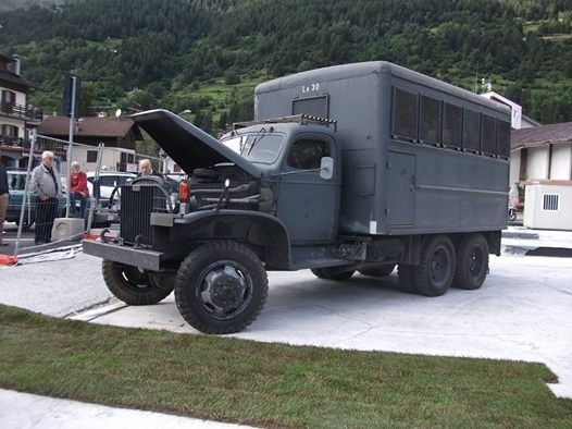 Ponte di Legno mezzi militari