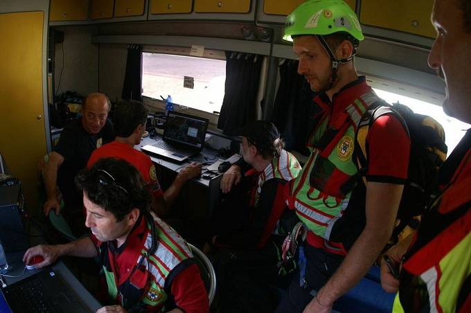 Soccorso Alpino sala operativa