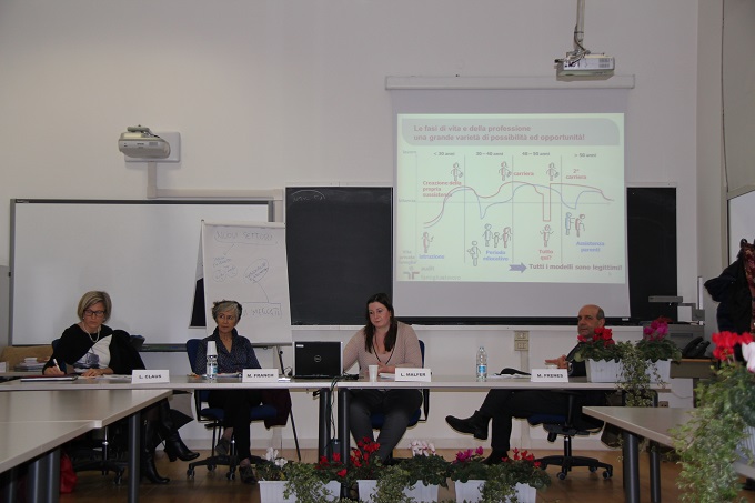 festival Famiglia - relatori LuciaClaus MariangelaFranch MonikaFrenesLucianoMalfer
