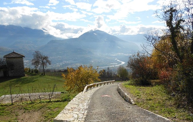 Fondo del paesaggio - vallagarina