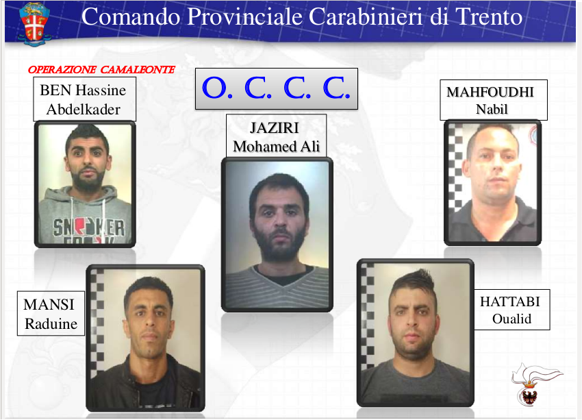 arresti operazione Camaleonte