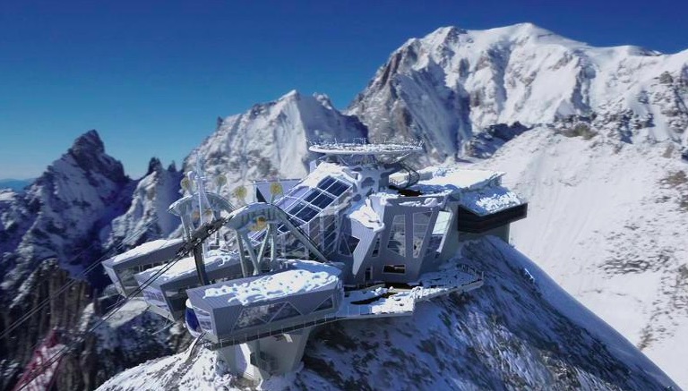 monte bianco funivia