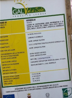 Passo Tonale lavori area camper1