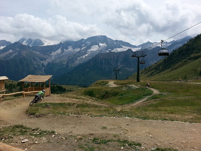 Tonale - bike park e villaggio