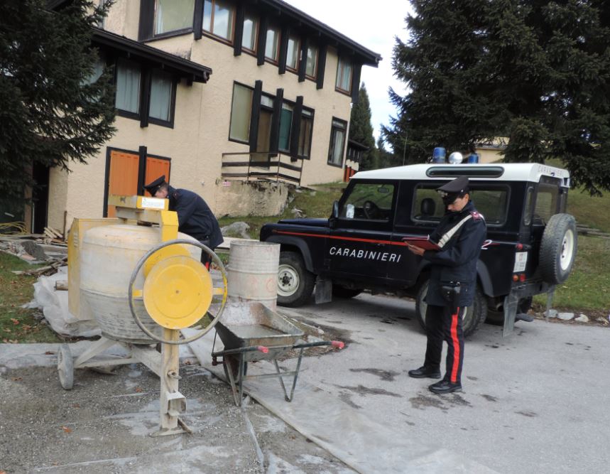 CAMPIGLIO - Controlli in cantieri della Val Rendena, maxi multa