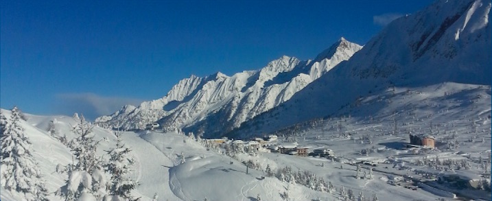 passo tonale neve
