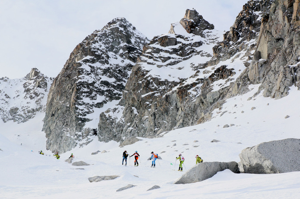 adamello ski raid junior alpinismo sci