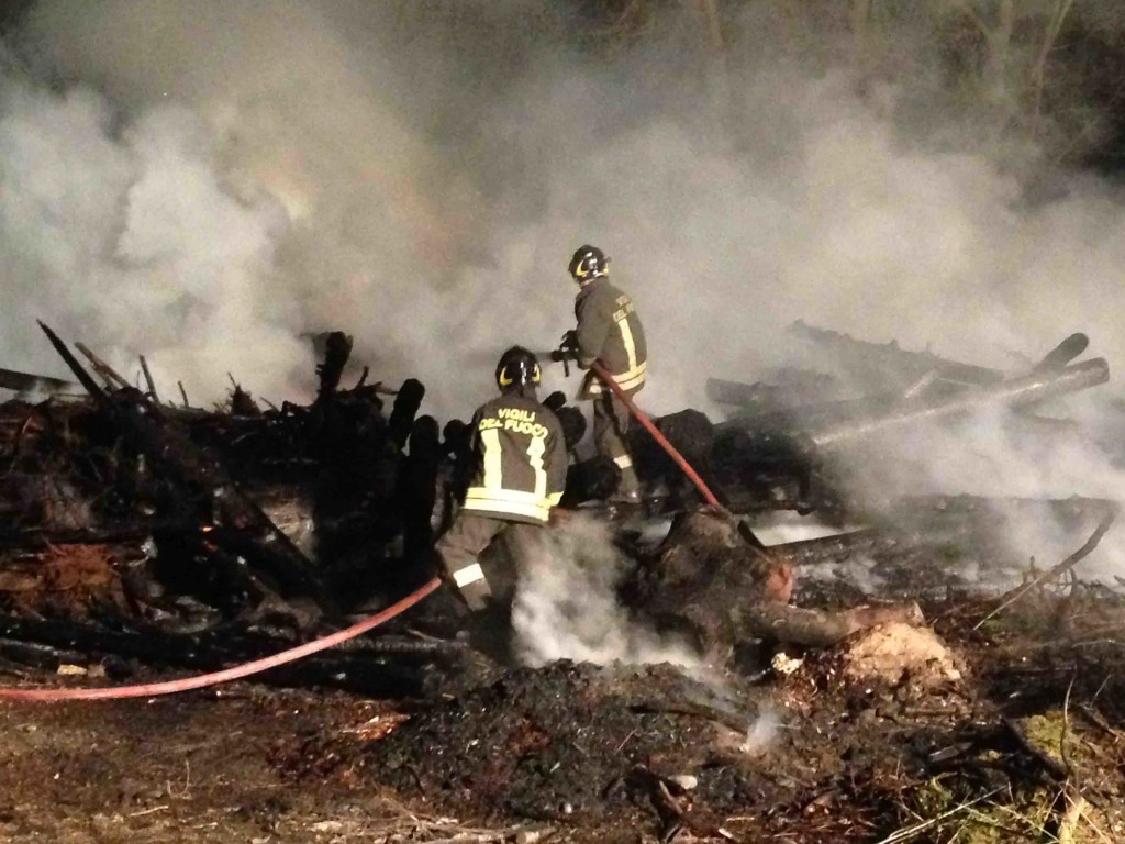 incendio sonico vigili fuoco