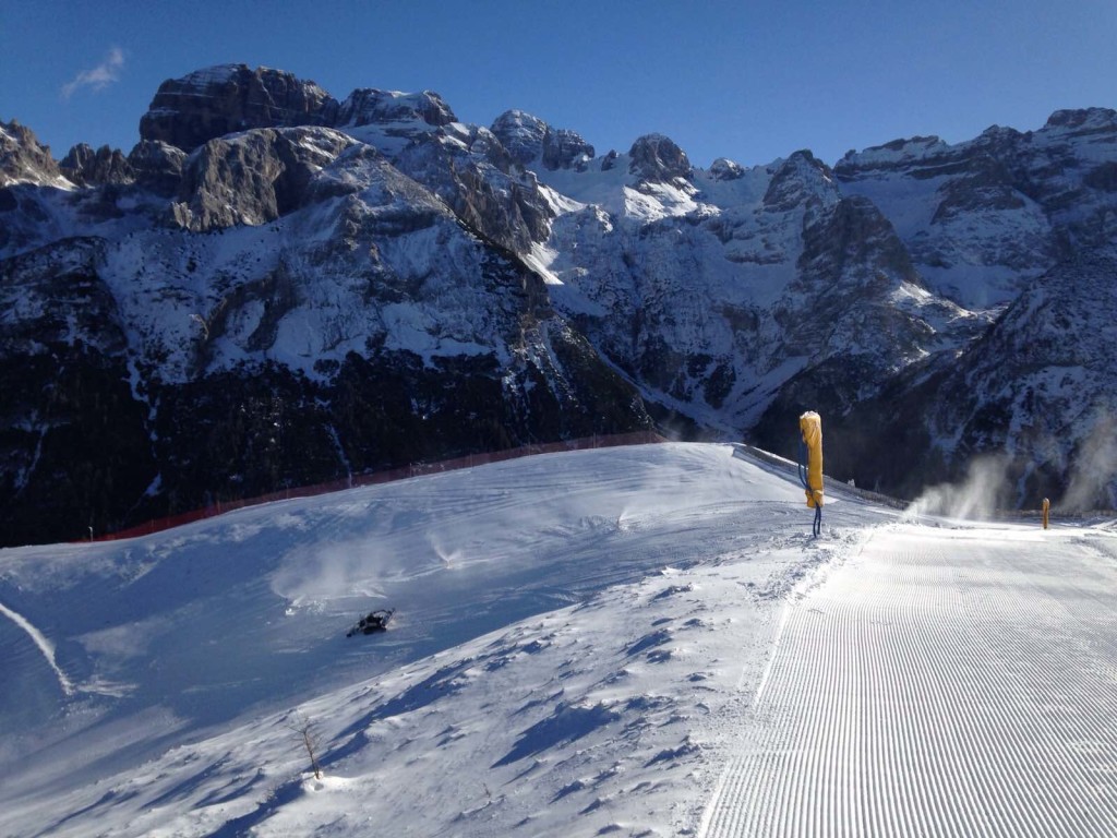 sci madonna di campiglio neve