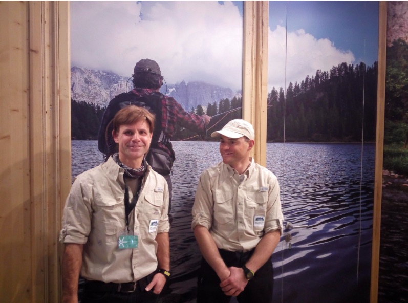 sergio berti e gianluca partel, guide fishing trentino