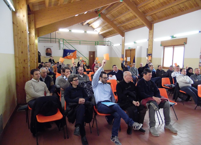 Un momento dell'assemblea 2016 1