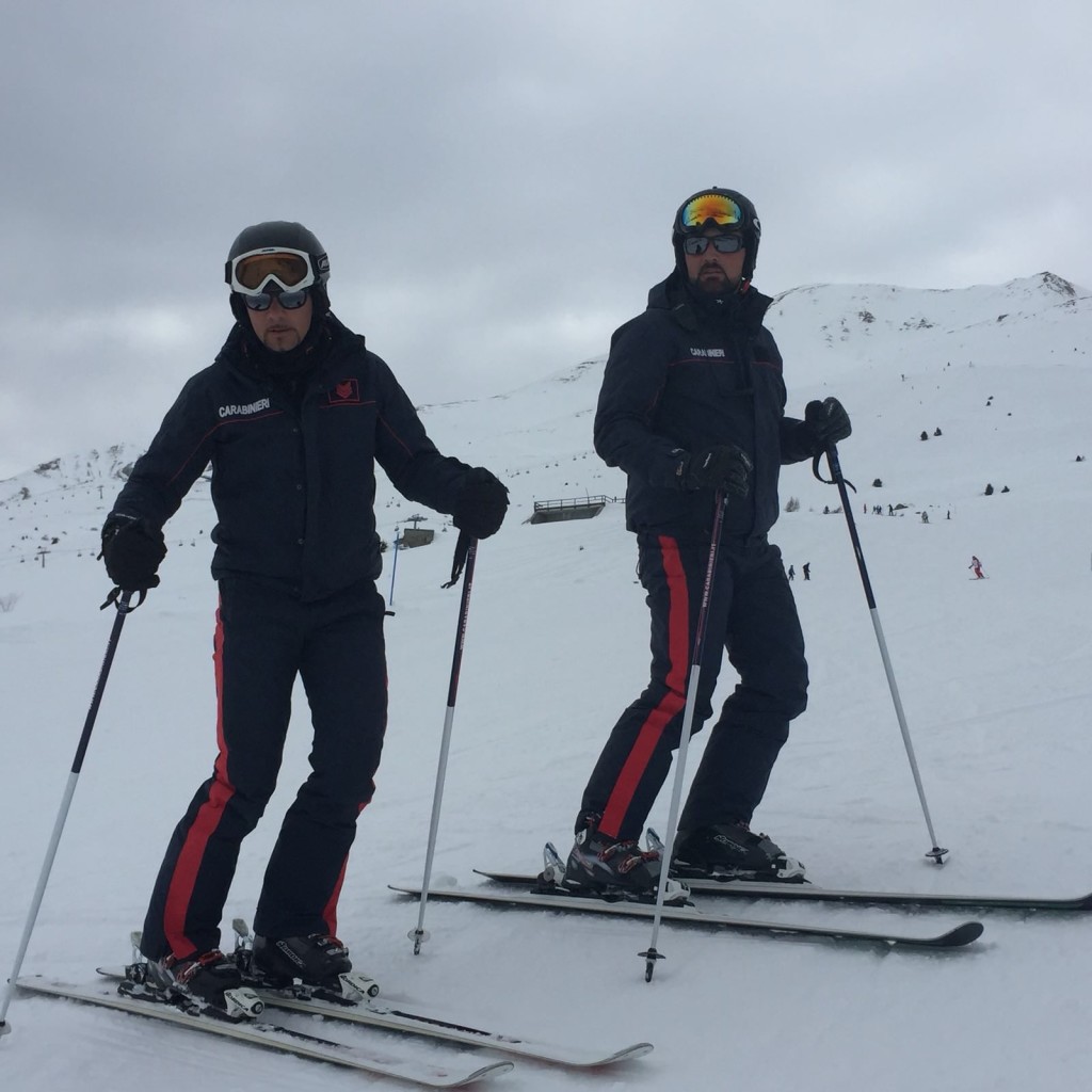 carabinieri piste sci tonale
