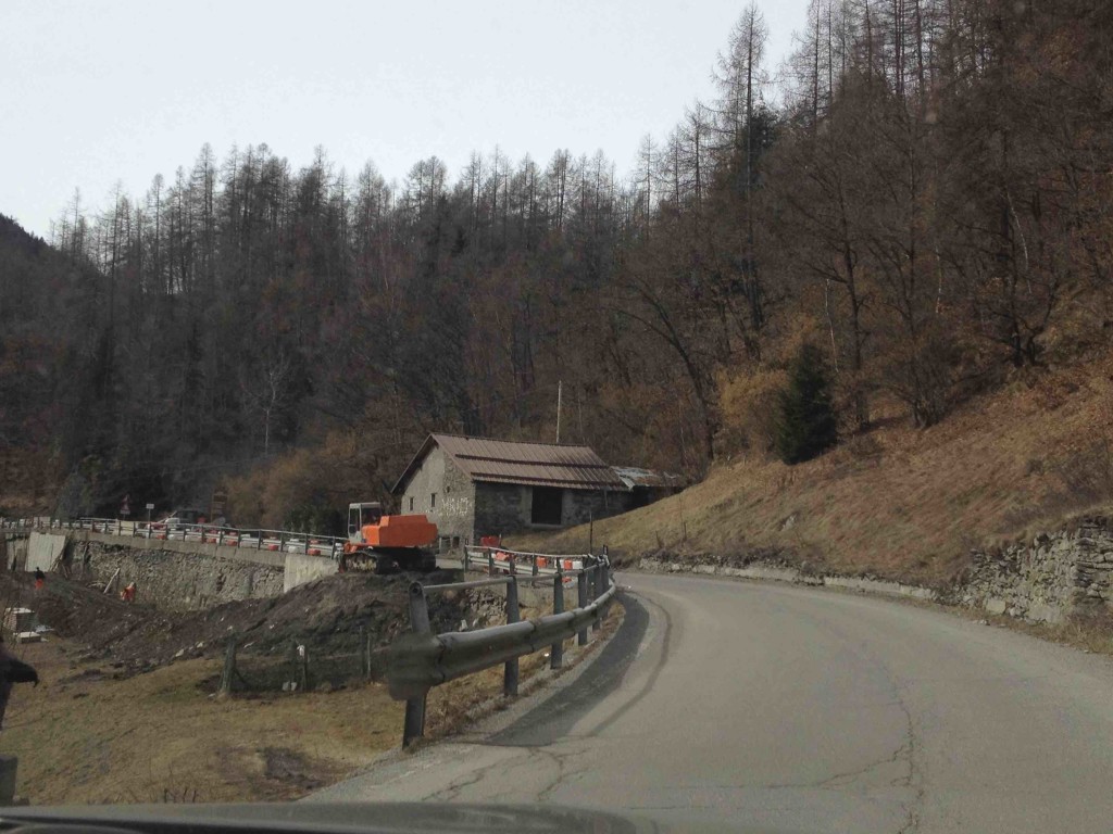 lavori statale strada anas aprica