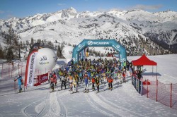partenza scialpinismo campiglio