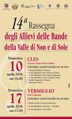 Manifesto Rassegna bande 2016
