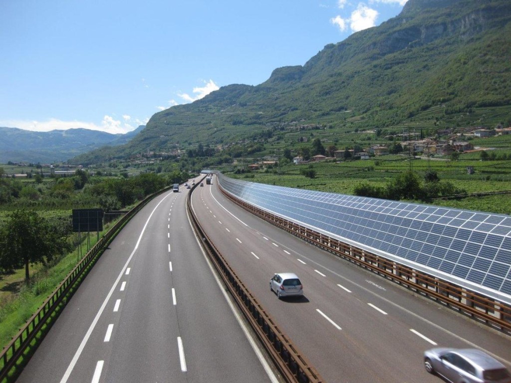 barriera fotovoltaica Isera Autobrennero A22