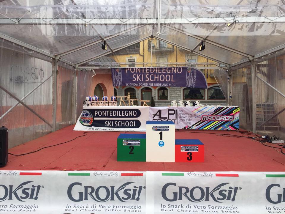 ponte di legno ski school palco
