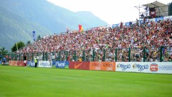 pinzolo ritiro roma val rendena calcio