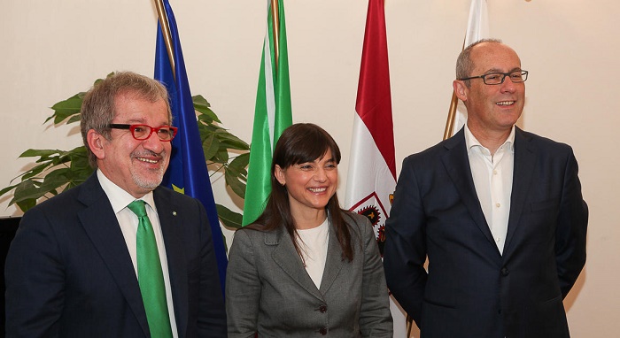 Incontro ROSSI, SERRACCHIANI. MARONI
