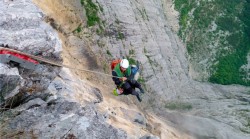 intervento soccorso alpino pendio montagna cresta