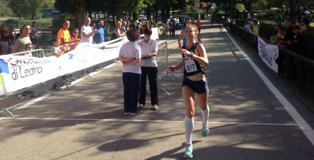 Elektra Bonvecchio, vincitrice Ledro Running