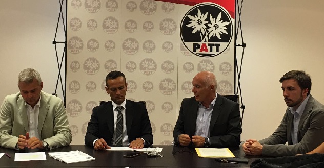 Conferenza stampa gruppo PATT 40