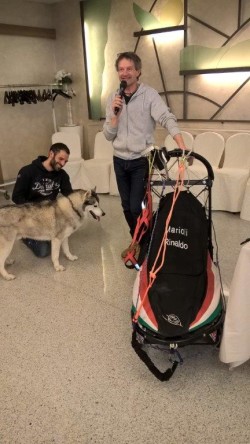 Un momento della serata