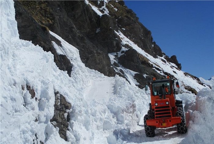 Passo Stelvio sgombero neve 1