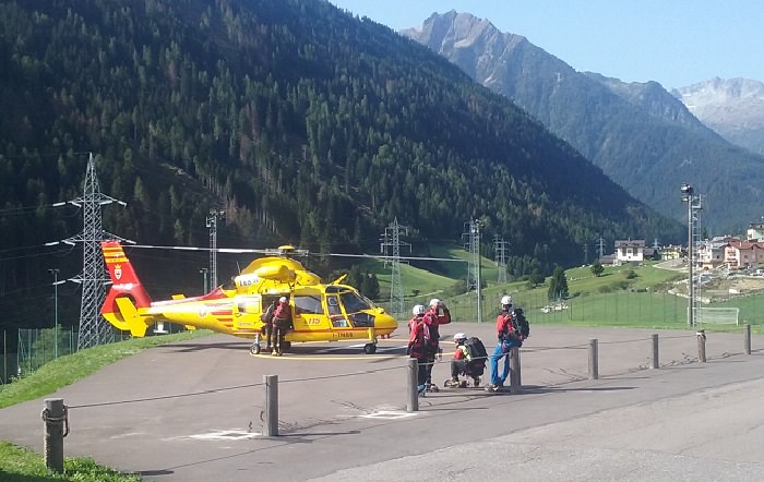 Vermiglio intervento Soccorso Alpino 1