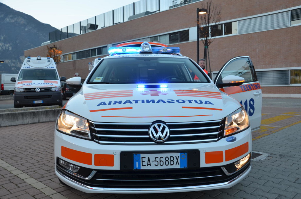 nuova ambulanza trentino