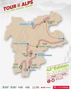 Planimetria Generale Tour of the Alps 1