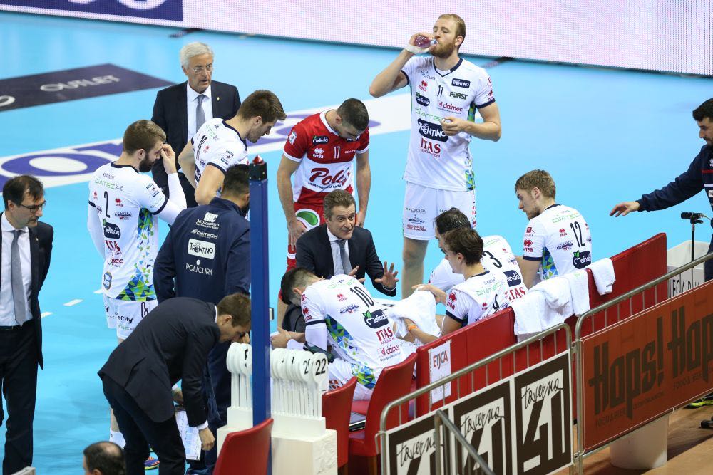 trento volley time out