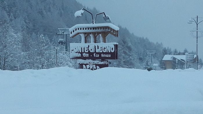 Ponte di Legno neve
