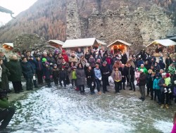 inaugurazione presepi ossana