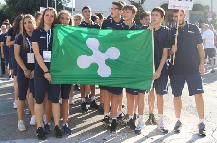 Pallavolo sfilata inaugurale