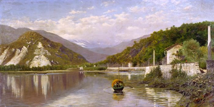 Gnecchi Fondo Toce - Lago Maggiore - 1884
