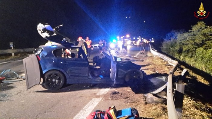 Incidente Sondrio - vigili fuoco