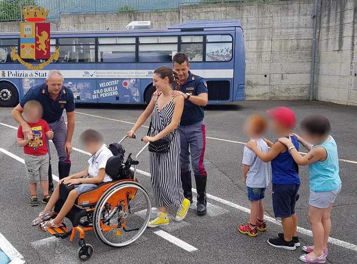 Polizia stradale Darfo incontro 02