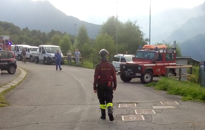 Saviore adamello vigili del fuoco - carabinieri