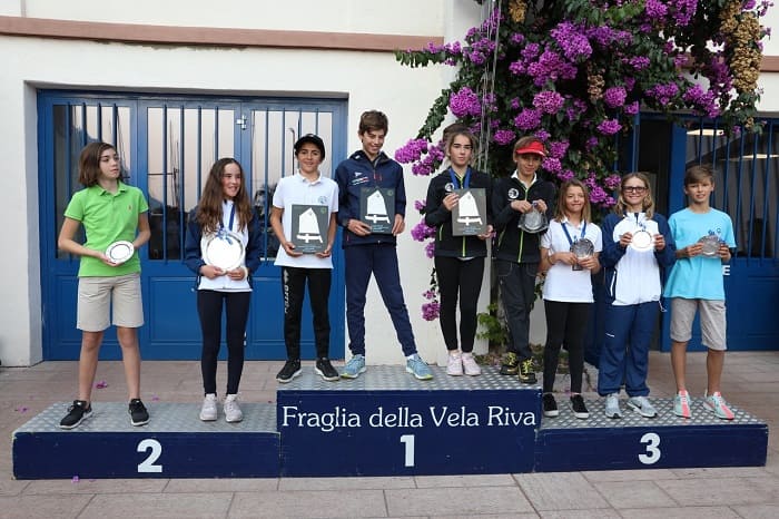 Podio Juniores trofeo Torboli - 2018