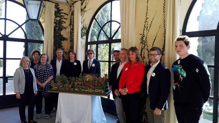 Villa Balbianello - gruppo presepe