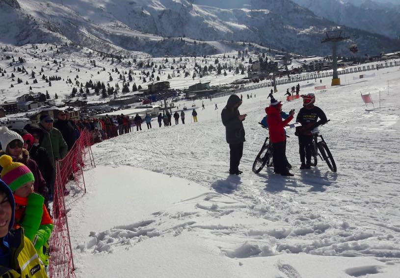 winter downhill