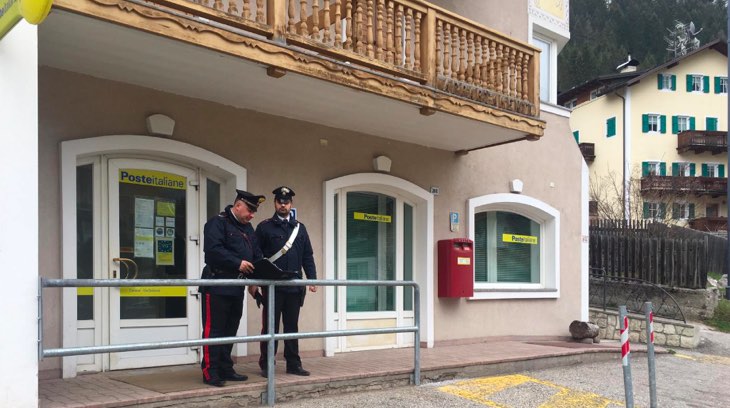CRONACA - Poste Italiane, sventato attacco all'Atm Postamat di Palazzolo sull'Oglio