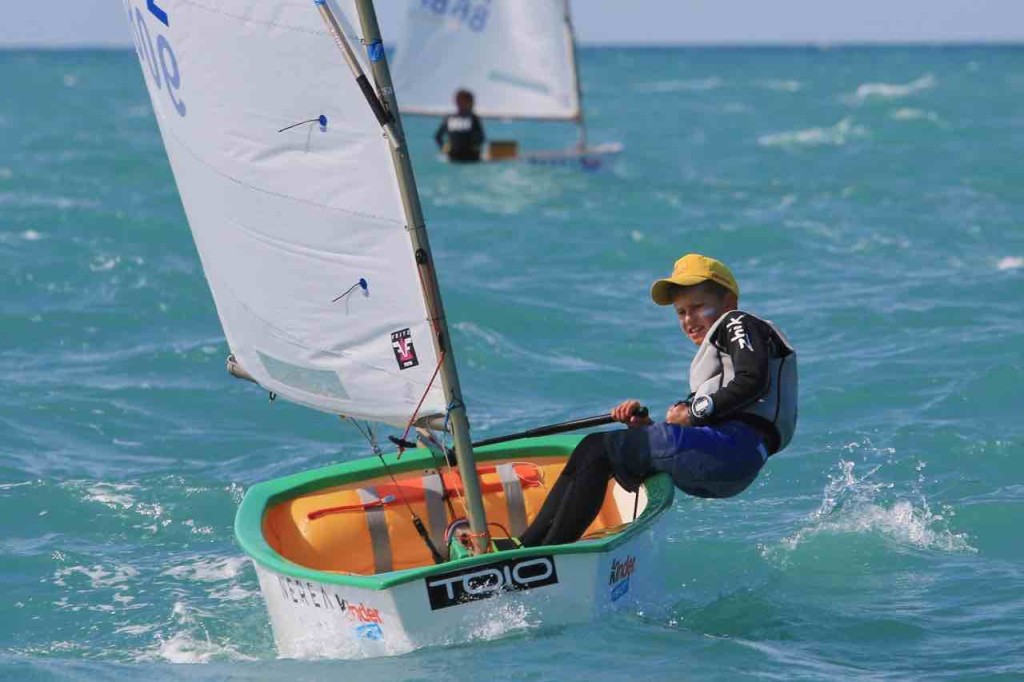Senigallia, II Tappa Trofeo Optimist Italia Kinder + Sport 2019