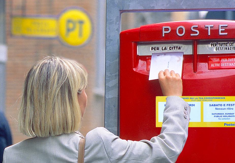 cassetta buste poste