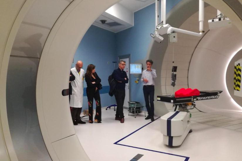 TRENTINO - Protonterapia: installato un secondo sistema di guida volumetrica per immagini