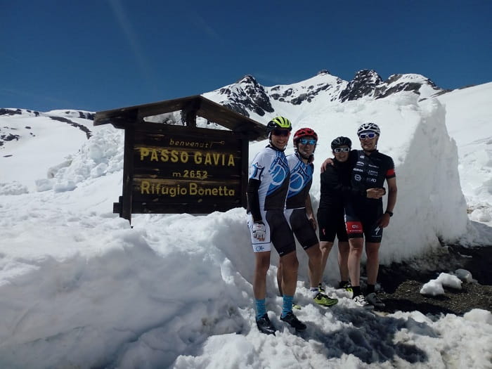 Gavia Pozzi ciclisti