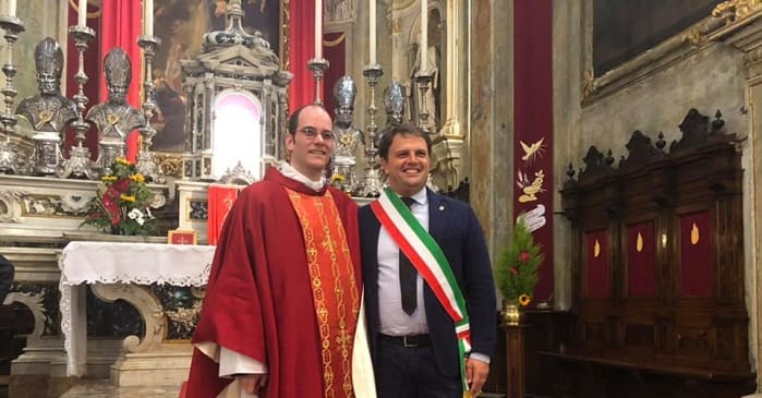 don Daniel Pedretti e Luca Masneri